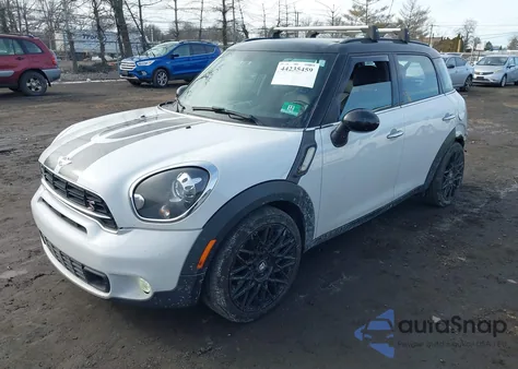 2016 Mini Countryman Cooper S z USA, uszkodzony, nr VIN WMWZC3C56GWT11282